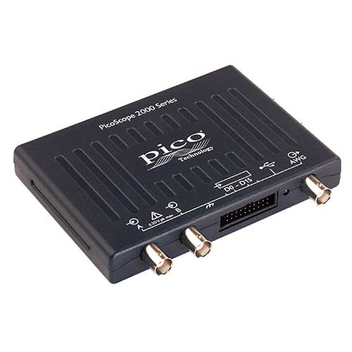 PC�����̖ʾ����PicoScope 2208B MSO